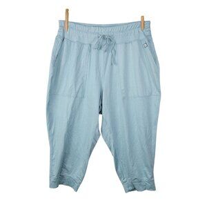 Livi Athletic Pants Crop Leggings Plus 18/20 Capri Pull On Stretch Lane Bryant